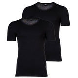 BOSS Herren T-Shirt, 2er Pack - TShirtVN 2P Modern, Unterhemd, V-Neck, Stretch