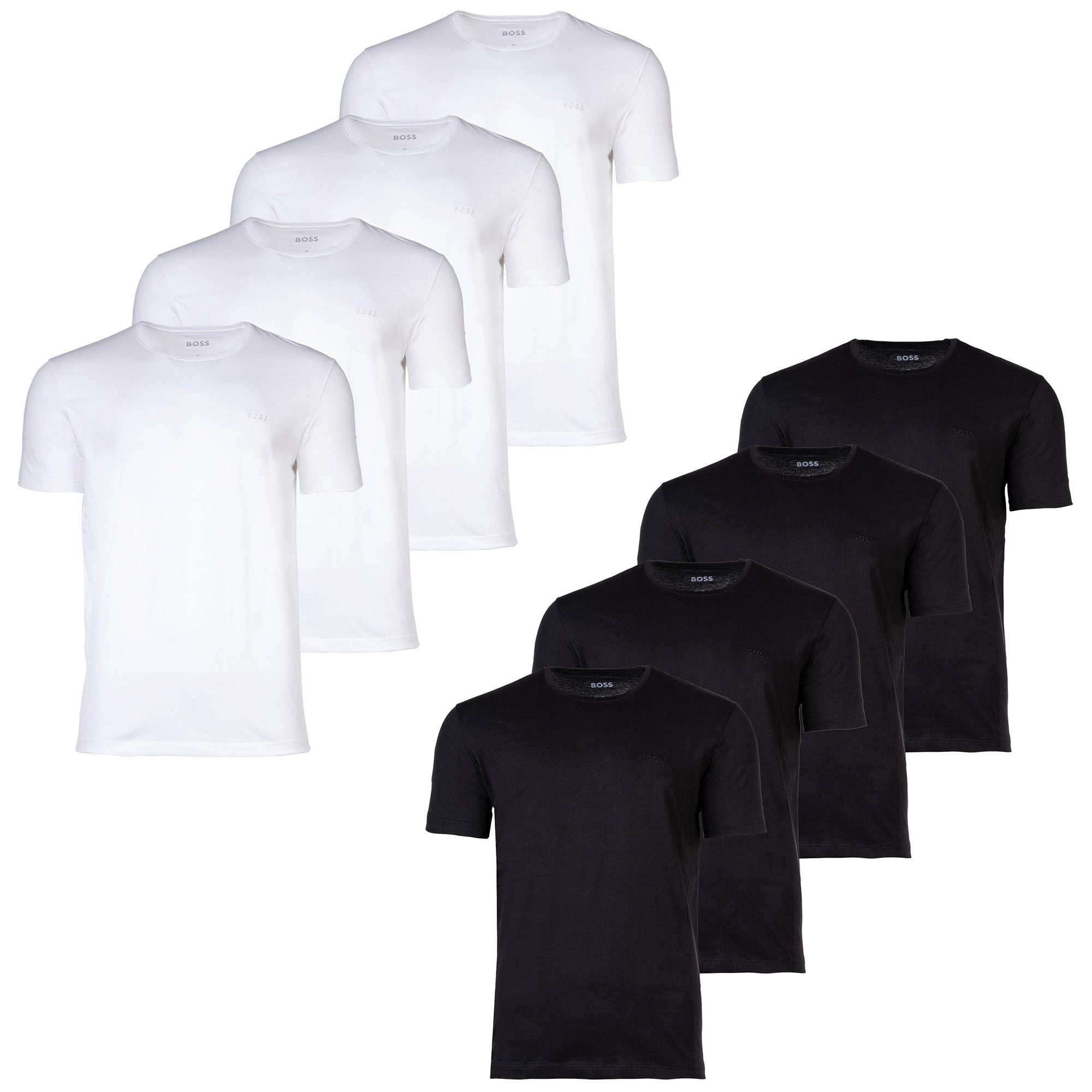 BOSS Men's T-Shirt, 2-pack - TShirtRN 2P Comfort, vest, round neck, cotton
