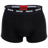 HUGO Herren Boxershorts, 5er Pack - Trunks Five Pack, Logo, Cotton Stretch