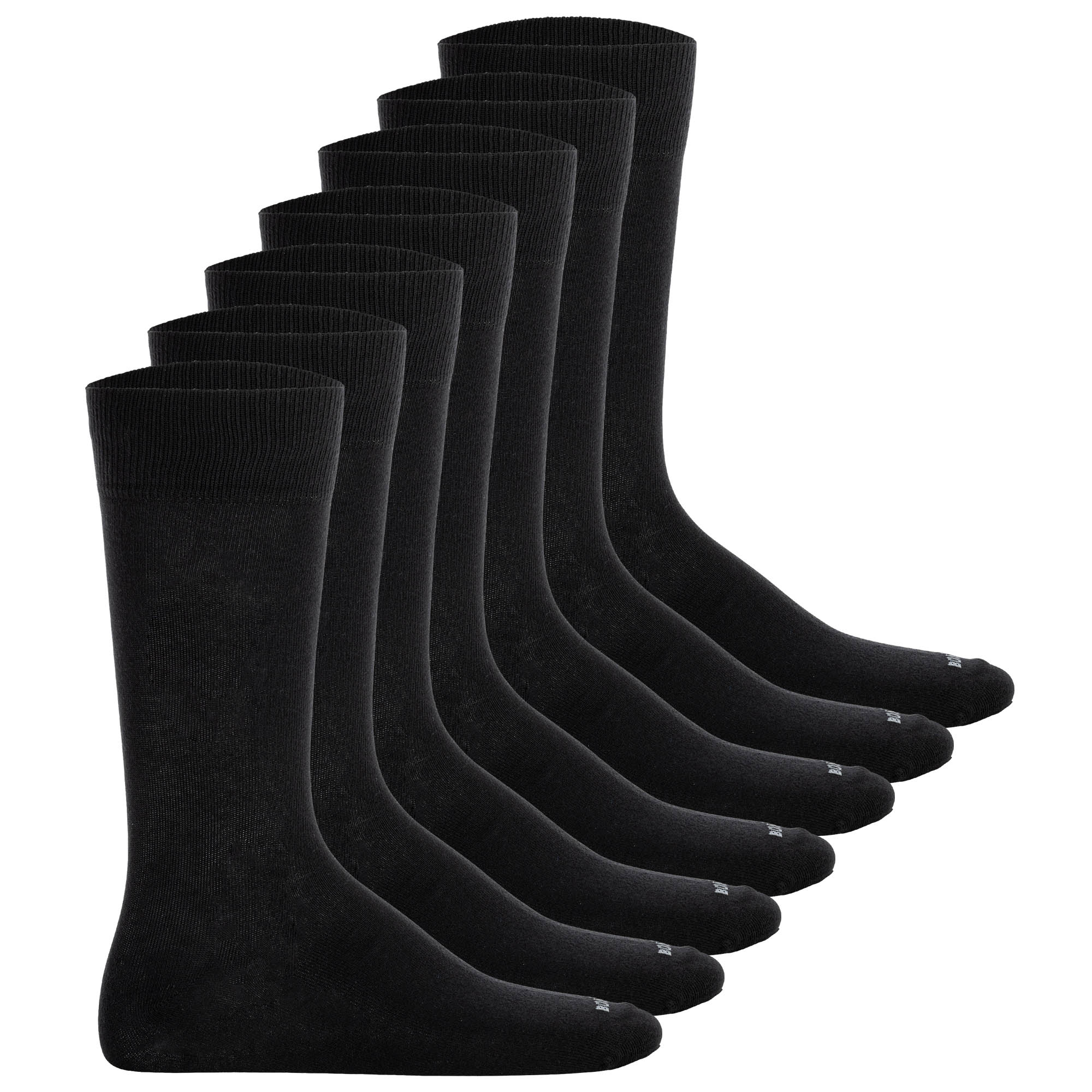 BOSS Herren Socken, 7er Pack - RS Uni CC, Baumwoll-Mix, Logo, einfarbig