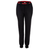 HUGO Damen Jogginghose - Sporty Logo Pants, Loungewear, Logo-Bund, lang, uni