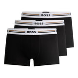 BOSS Herren Trunks, 3er Pack - 3P Revive, Boxershorts, Viskose Stretch, Logo