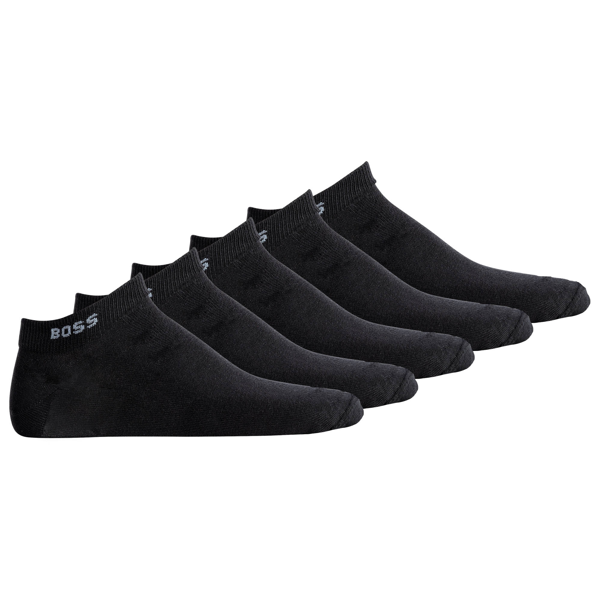 BOSS Herren Sneaker-Socken, 5er Pack - 5P AS Uni CC, kurz, Baumwoll-Mix, uni