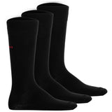 HUGO Unisex Socken, 3er Pack - RS Uni, Kurzsocken, Logo, einfarbig