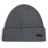 BOSS Herren Mütze, Schurwolle - Fati, Beanie, Rippstrick, One Size, einfarbig