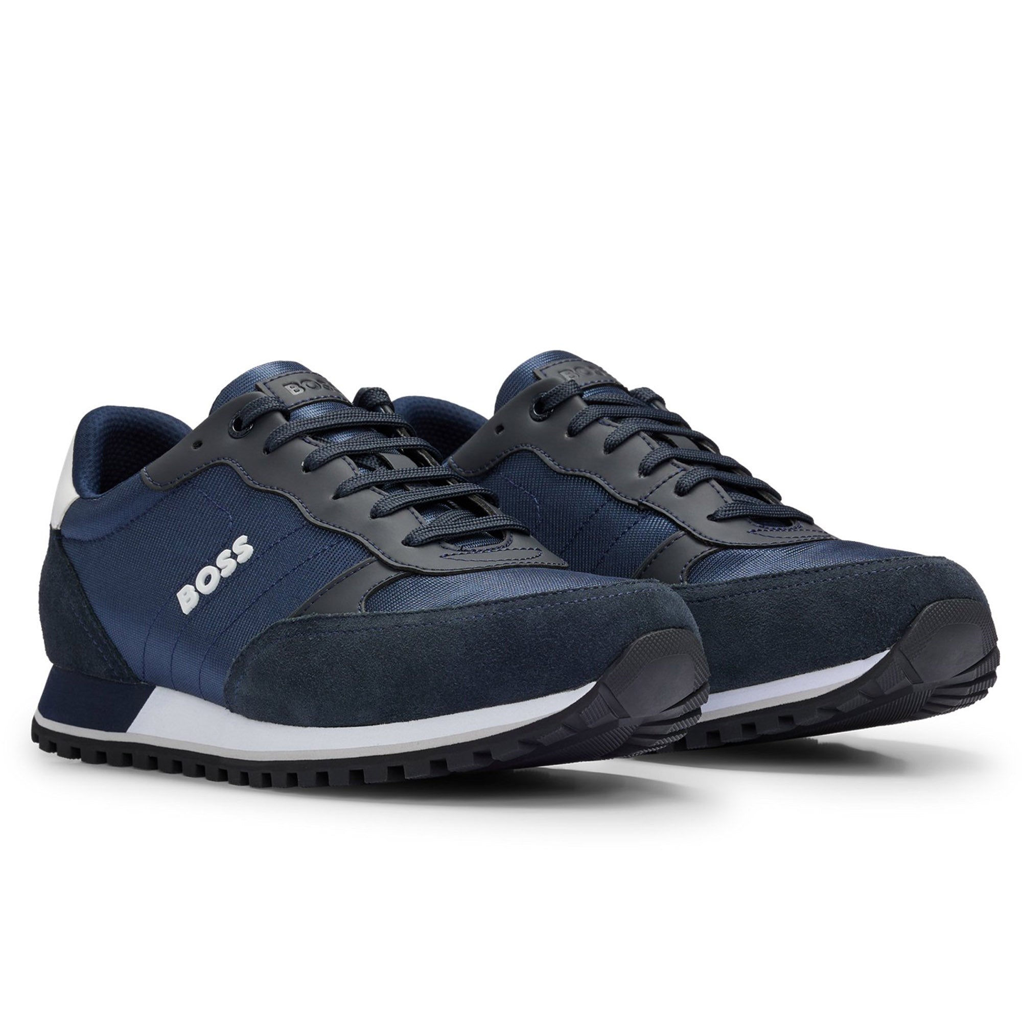 BOSS Herren Sneaker - Parkour-L Runn ny, Turnschuh, Polyester, Logo, Schnürung