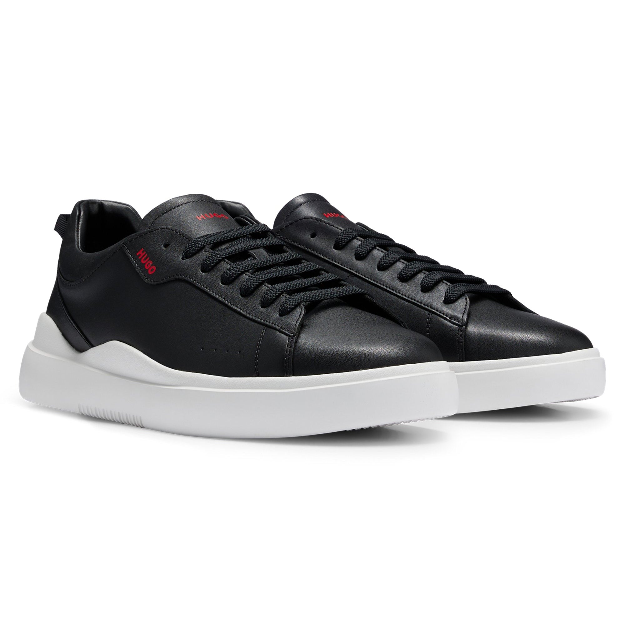 HUGO Men's trainers - Blake Tenn lt, low, laces, genuine leather, logo