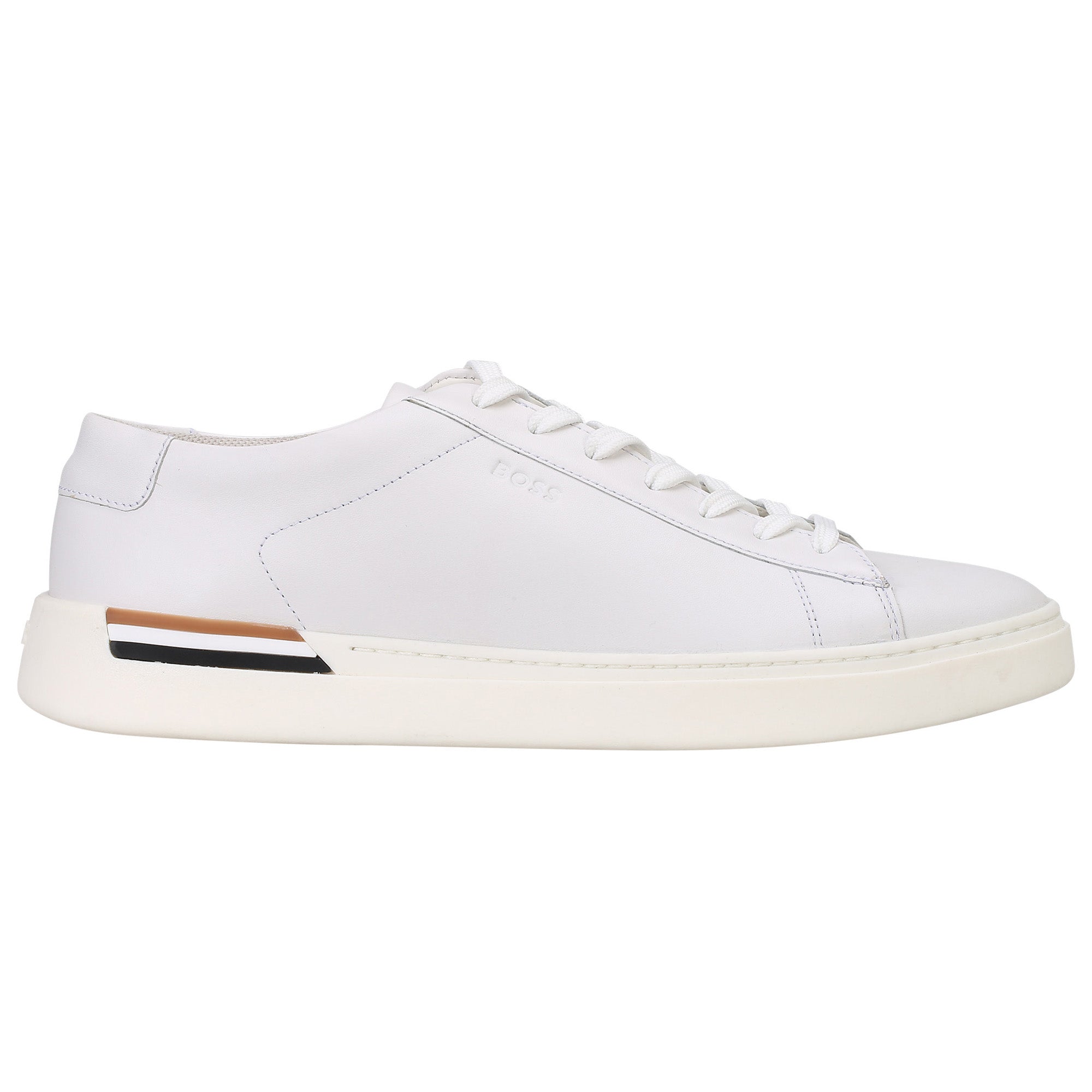 BOSS Men's Sneaker low - Clint Tenn ltt, low shoe, genuine leather, logo