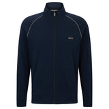 BOSS Herren Sweatjacke - Mix & Match Jacket Z, Zipper, Loungewear, Stretch Cotton