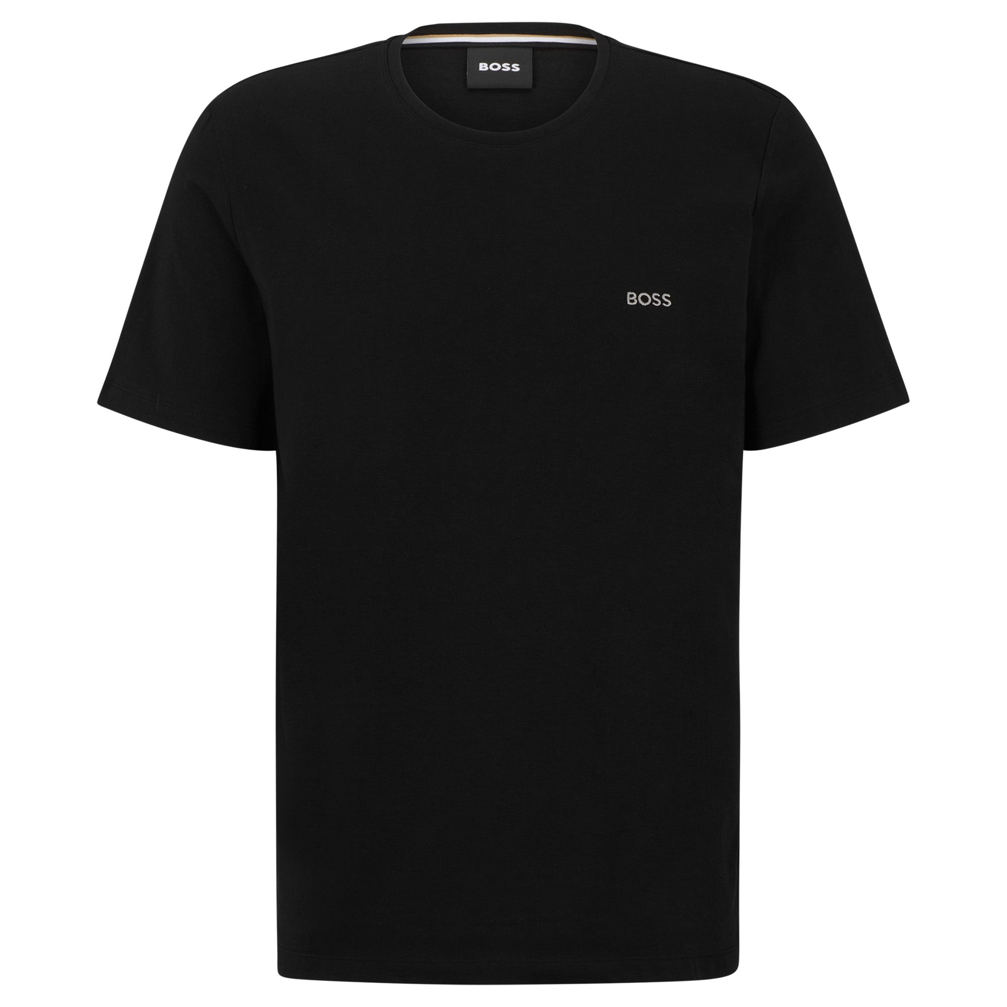 BOSS Herren T-Shirt - Mix & Match, Rundhals, Loungewear, Baumwoll Stretch, Logo