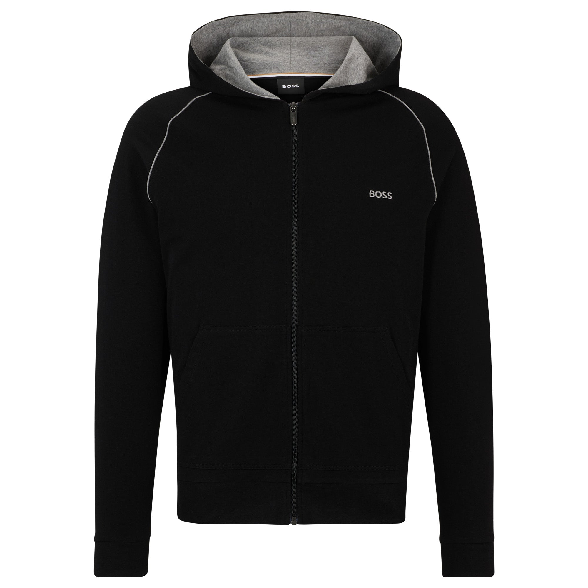 BOSS Men's Hooded Sweat Jacket - Mix & Match Jacket H, Hooded, Stretch Cotton