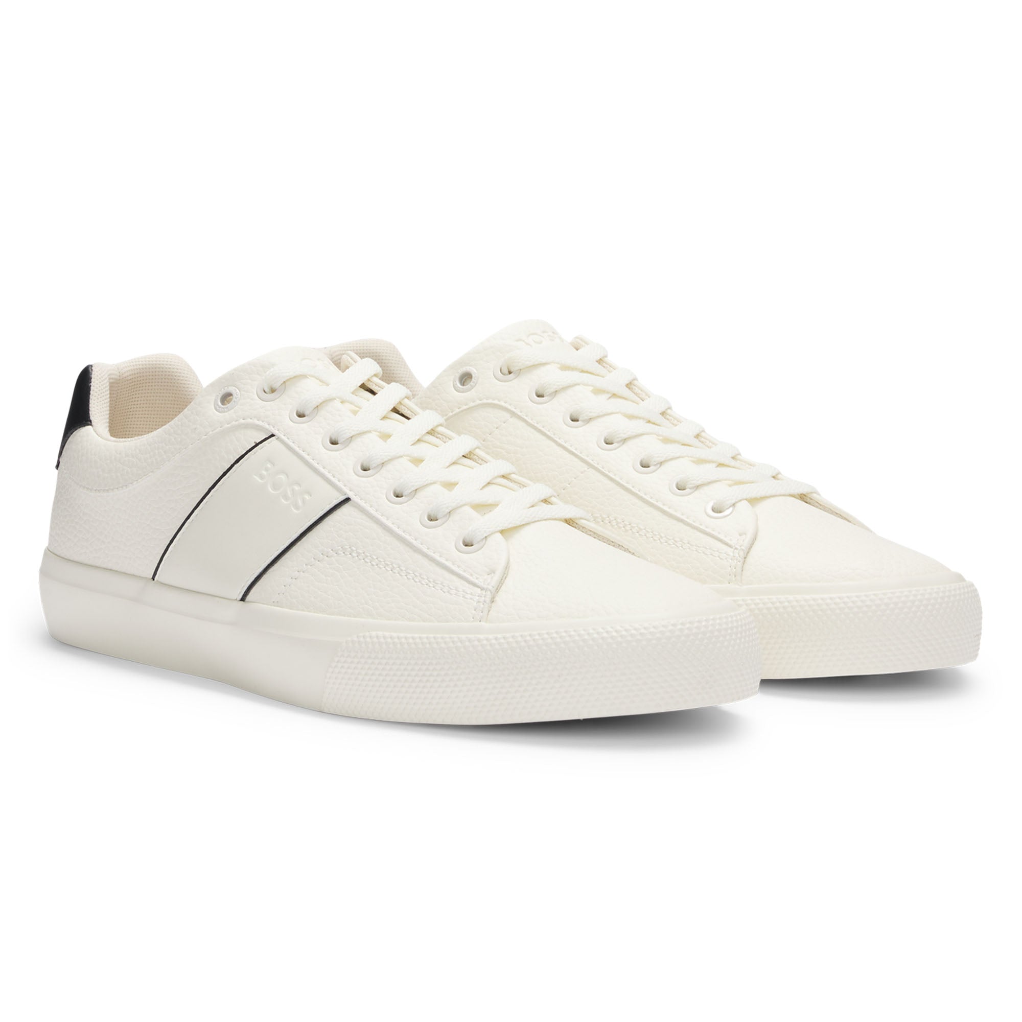 BOSS men's low-top sneaker - Aiden Tenn grltp, trainers, imitation leather, logo