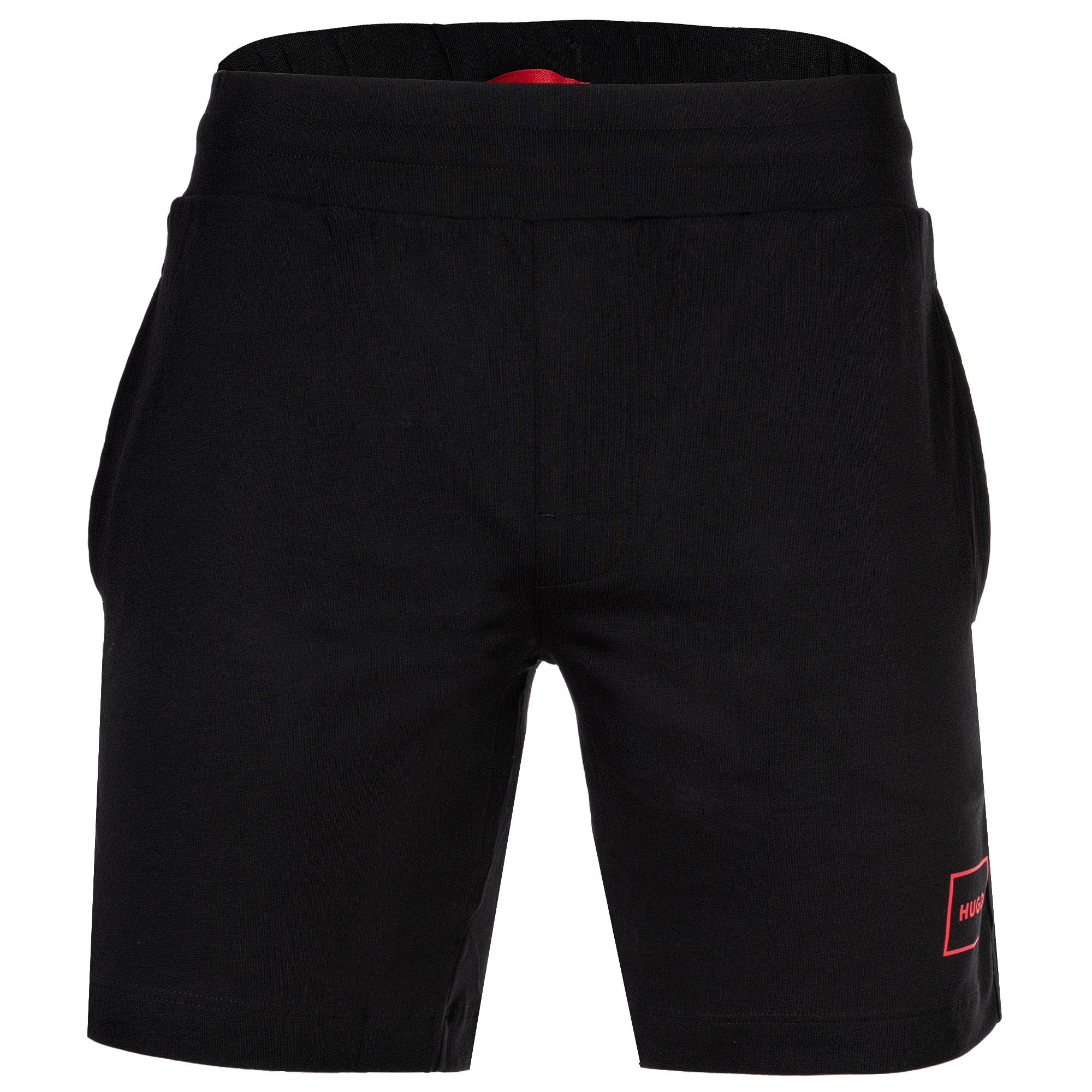 HUGO Herren Sweatshorts - Laze, kurze Hose, Logo, Baumwollmischung