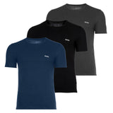 BOSS Herren T-Shirt, 3er Pack - Classic, Rundhals, Kurzarm, Baumwolle