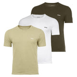 BOSS Herren T-Shirt, 3er Pack - Classic, Rundhals, Kurzarm, Baumwolle