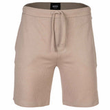 BOSS Herren Shorts, Waffeloptik - Waffle Short, Sweatshort, Logo, Baumwollmischung