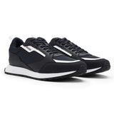 HUGO Herren Sneaker - Icelin Runn pumf, Turnschuhe, Schnürung, Materialmix