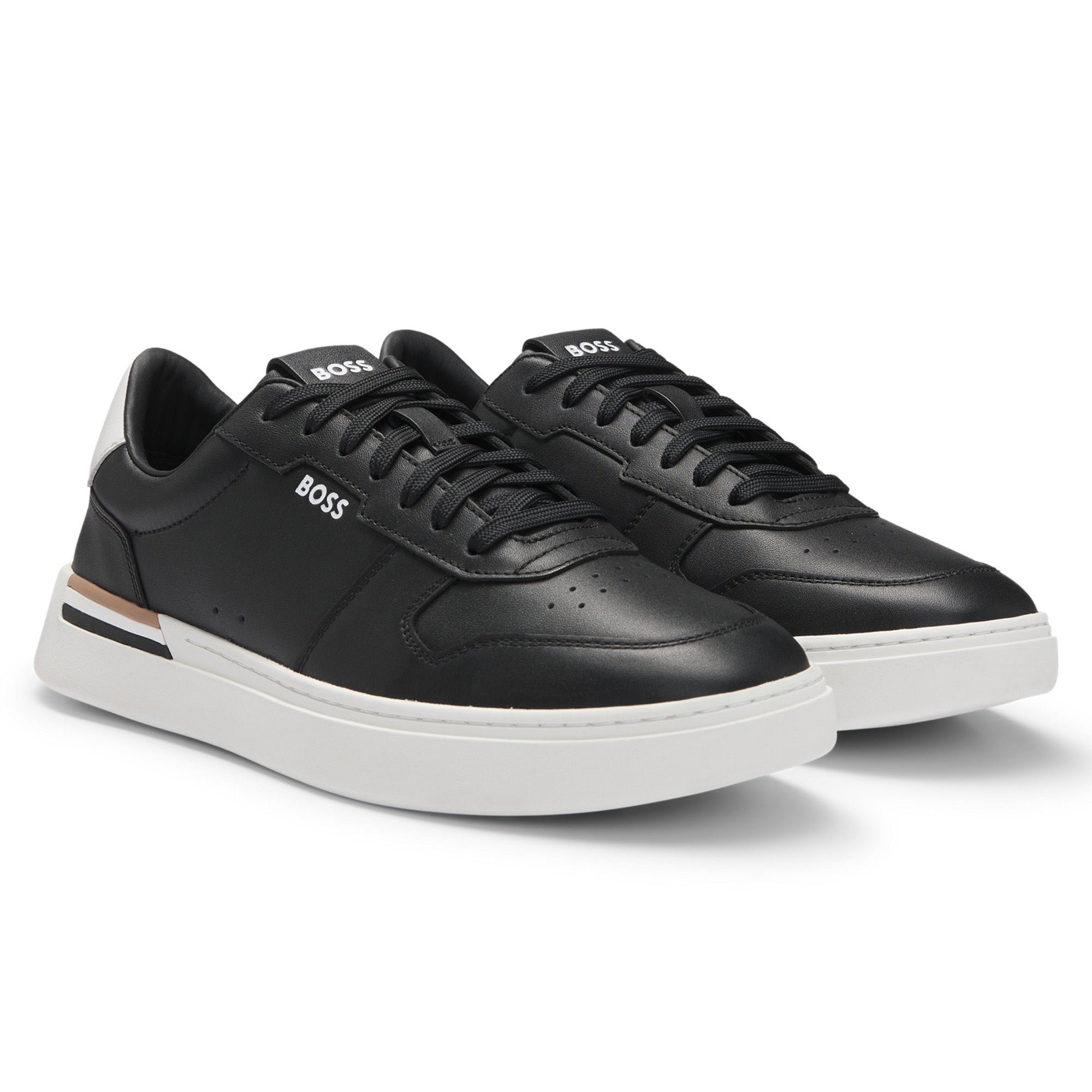 BOSS Herren Sneaker - Clint Tenn ltvpN, low, Halbschuh, Echtleder, Logo