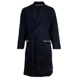 BOSS Herren Bademantel - Robe, Morgenmantel, Baumwolle, Logo