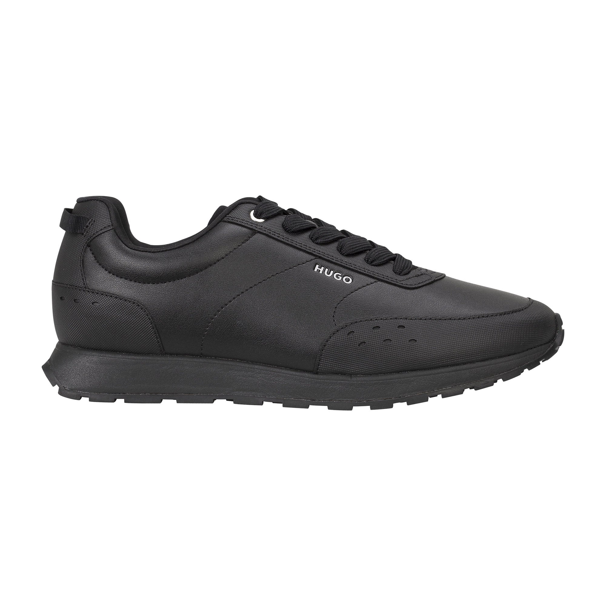 HUGO Herren Sneaker - Icelin Runn nyrbpu, Turnschuhe, Schnürung, Materialmix