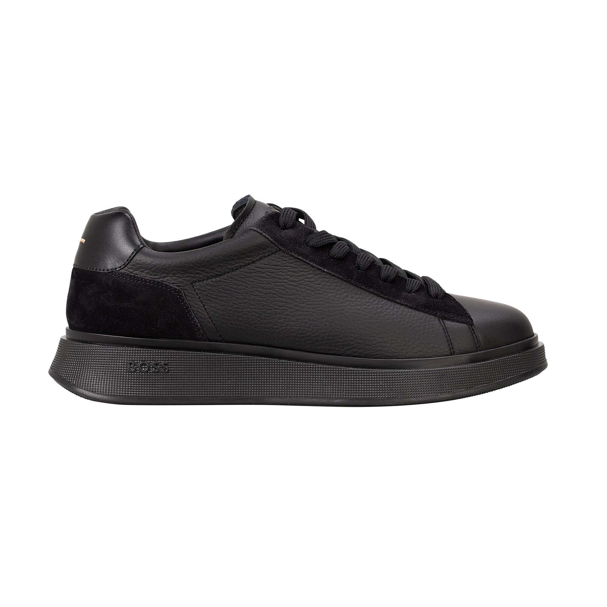 BOSS Herren Sneaker - Bulton Runn sdgrlt, Halbschuh, Schnürung, Echtleder, Logo