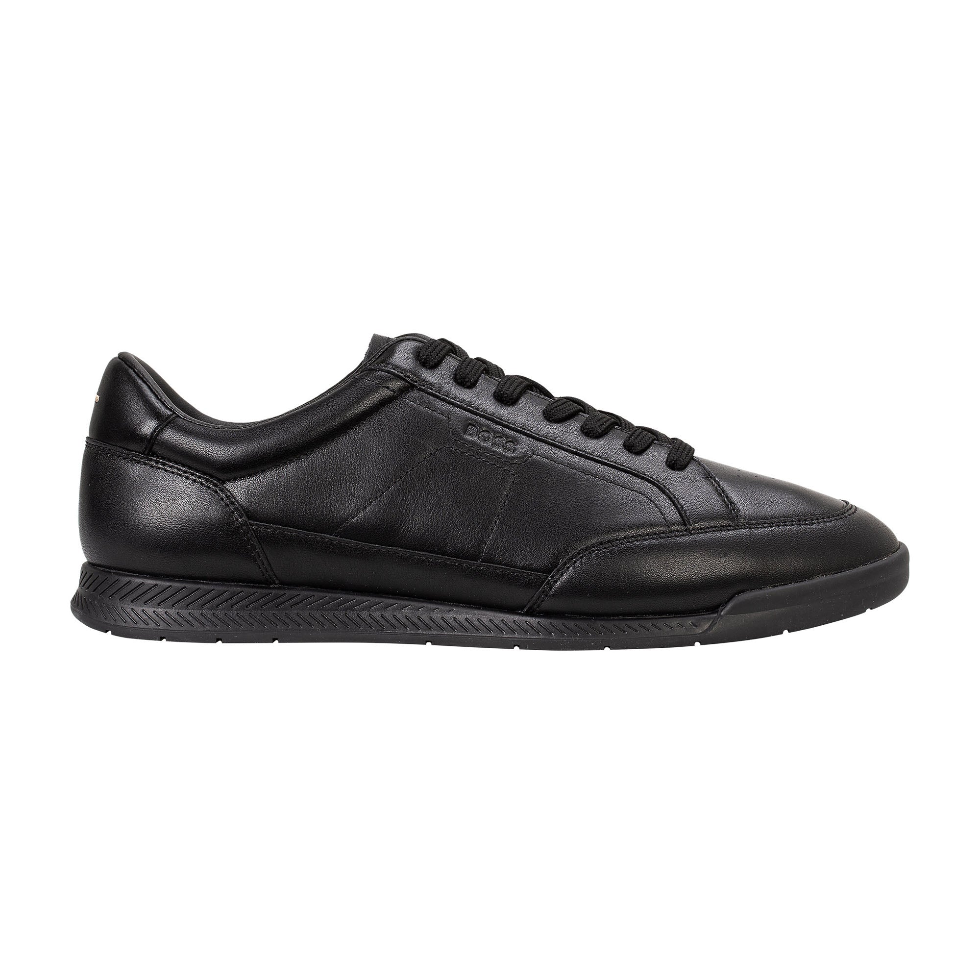 BOSS Herren Sneaker - Nitan Lowp bu, Turnschuh, Echtleder, Logo