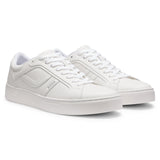 BOSS Herren Sneaker - Rhys Tenn pu, Low-Top Turnschuh, Schnürung, Freizeit, Logo