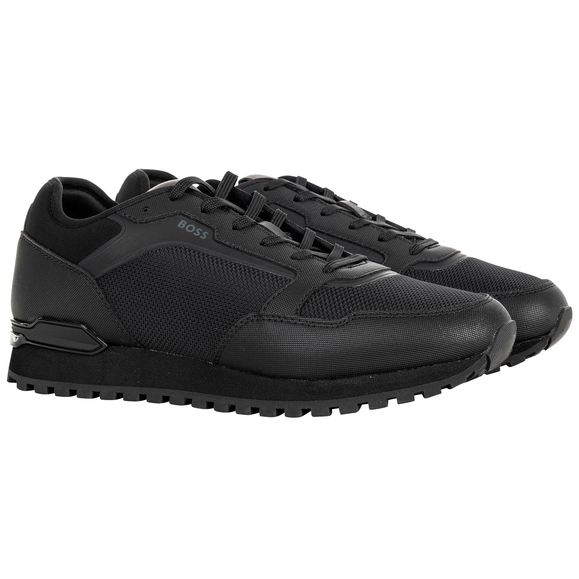 BOSS Herren Sneaker - Parkour-L Runn lytxm, Turnschuh, Material-Mix, Logo