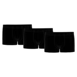 Seidensticker Herren Boxershorts, 3er Pack - Trunk 3-Pack, Single Jersey, Baumwollmischung, einfarbig