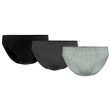 Seidensticker Herren Slips, 3er Pack - Brief 3-Pack, Single Jersey, Baumwollmischung, einfarbig
