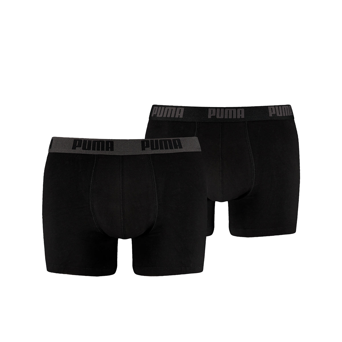 PUMA Herren Boxer Shorts, 2er Pack - Boxers, Cotton Stretch, einfarbig