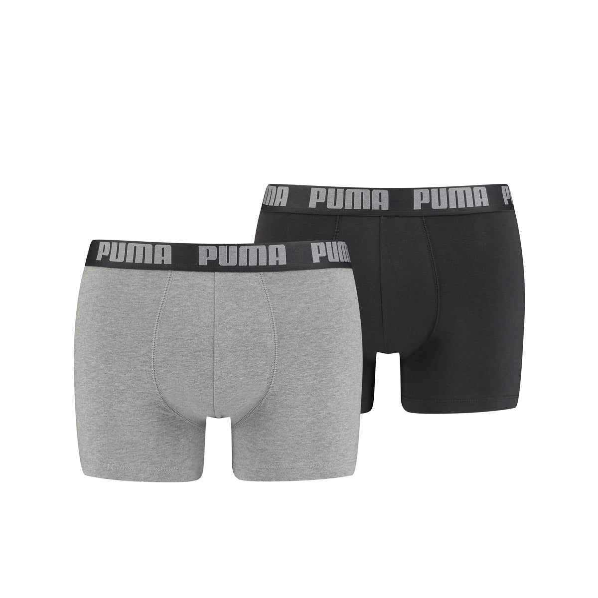 PUMA Herren Boxer Shorts - Vorteilspack, Boxers, Cotton Stretch, einfarbig