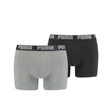 PUMA Herren Boxer Shorts - Vorteilspack, Boxers, Cotton Stretch, einfarbig