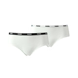 PUMA Damen Hipster - Iconic, Soft Cotton Modal Stretch, 2er Pack