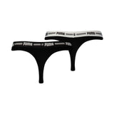 PUMA Damen String - Iconic, Soft Cotton Modal Stretch, 2er Pack