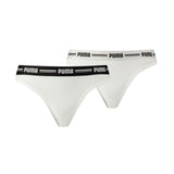 PUMA Damen String - Iconic, Soft Cotton Modal Stretch, 2er Pack