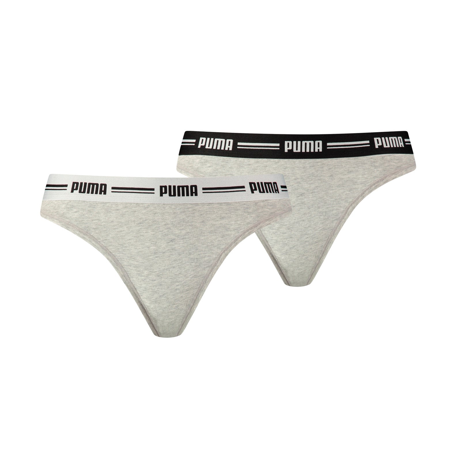 PUMA Damen String - Iconic, Soft Cotton Modal Stretch, 2er Pack