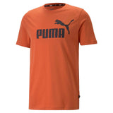 PUMA Herren T-Shirt - ESS Logo Tee, Rundhals, Baumwolle, uni