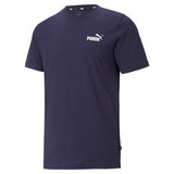 PUMA Herren T-Shirt - ESS Small Logo Tee, Rundhals, Kurzarm, uni