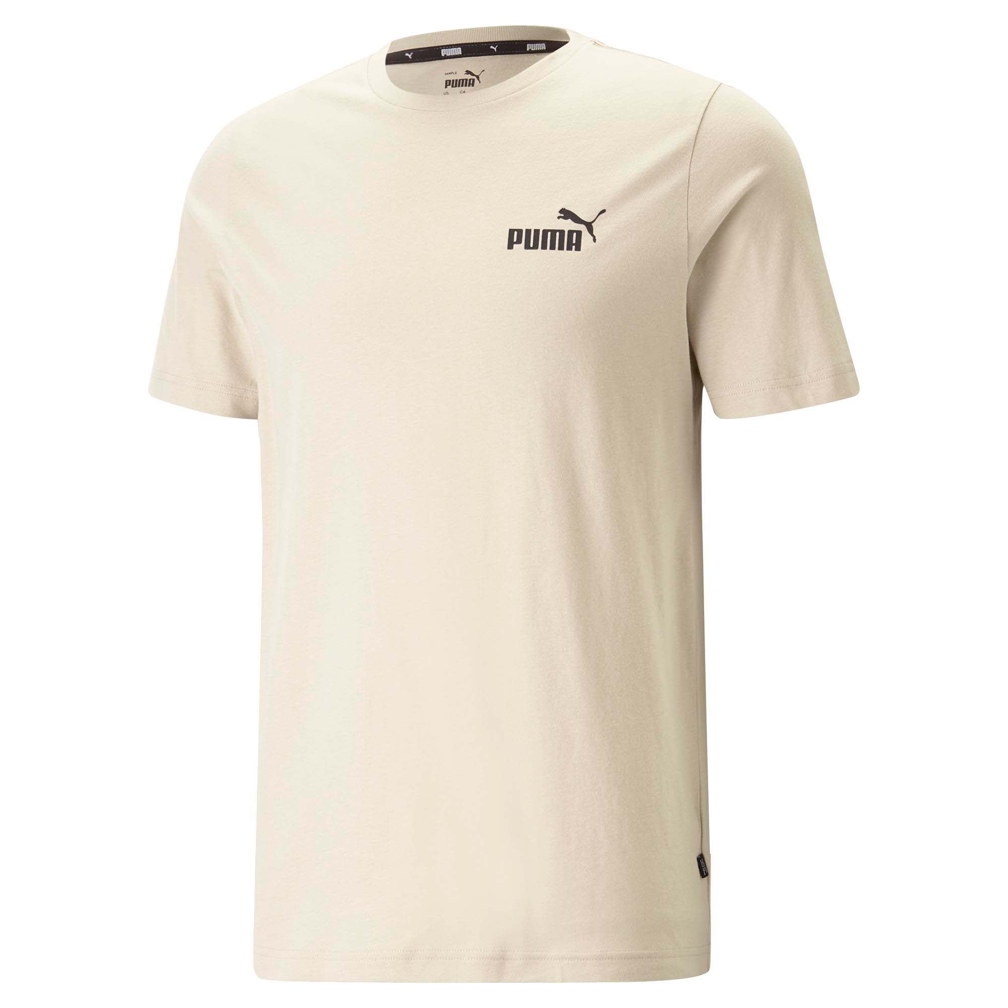 PUMA Herren T-Shirt - ESS Small Logo Tee, Rundhals, Kurzarm, uni