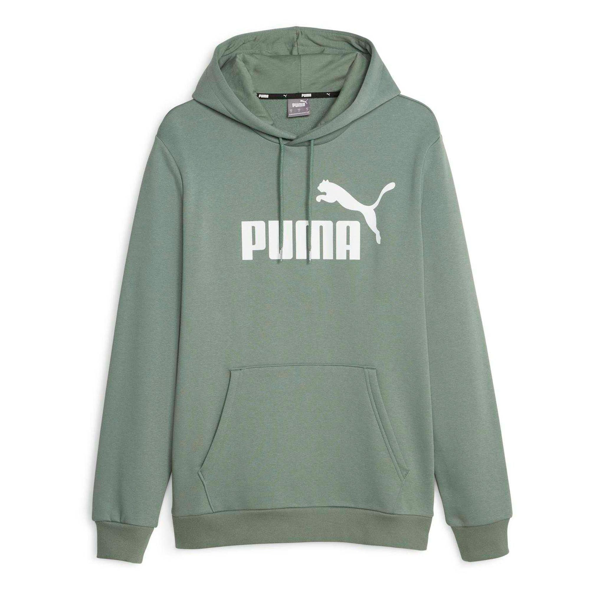 PUMA Herren Hoodie - ESS Big Logo Hoodie FL, Kapuze, Logo