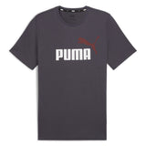 PUMA Herren T-Shirt - ESS+ Essentials 2 Col Logo Tee, Rundhals, Kurzarm, uni