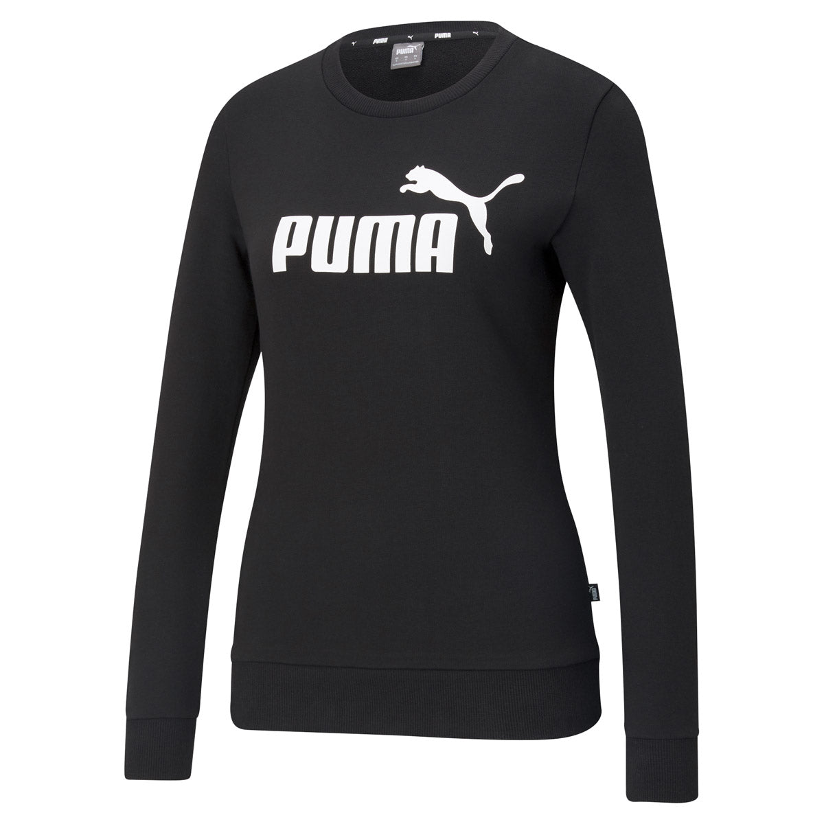 PUMA Damen Sweatshirt - ESS Logo Crew, Rundhals, Langarm, uni