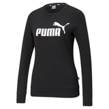 PUMA Damen Sweatshirt - ESS Logo Crew, Rundhals, Langarm, uni