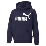 PUMA Jungen Hoodie - ESS Big Logo Hoodie, Rundhals, langarm, uni, Kapuze