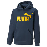 PUMA Jungen Hoodie - ESS Big Logo Hoodie, Rundhals, langarm, uni, Kapuze