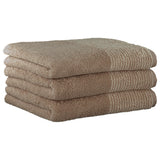 CAWÖ Handtuch, 3er Pack - Luxury Home, C Two-Tone, Walkfrottier
