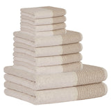 CAWÖ towel set, 10-piece - C Two-Tone, 2x shower towel, 4x hand towel, 4x guest towel