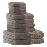 CAWÖ Handtuch Set, 10-tlg. - C Two-Tone, 2x Duschtuch, 4x Handtuch, 4x Gästetuch