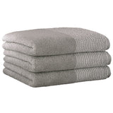 CAWÖ Handtuch, 3er Pack - Luxury Home, C Two-Tone, Walkfrottier